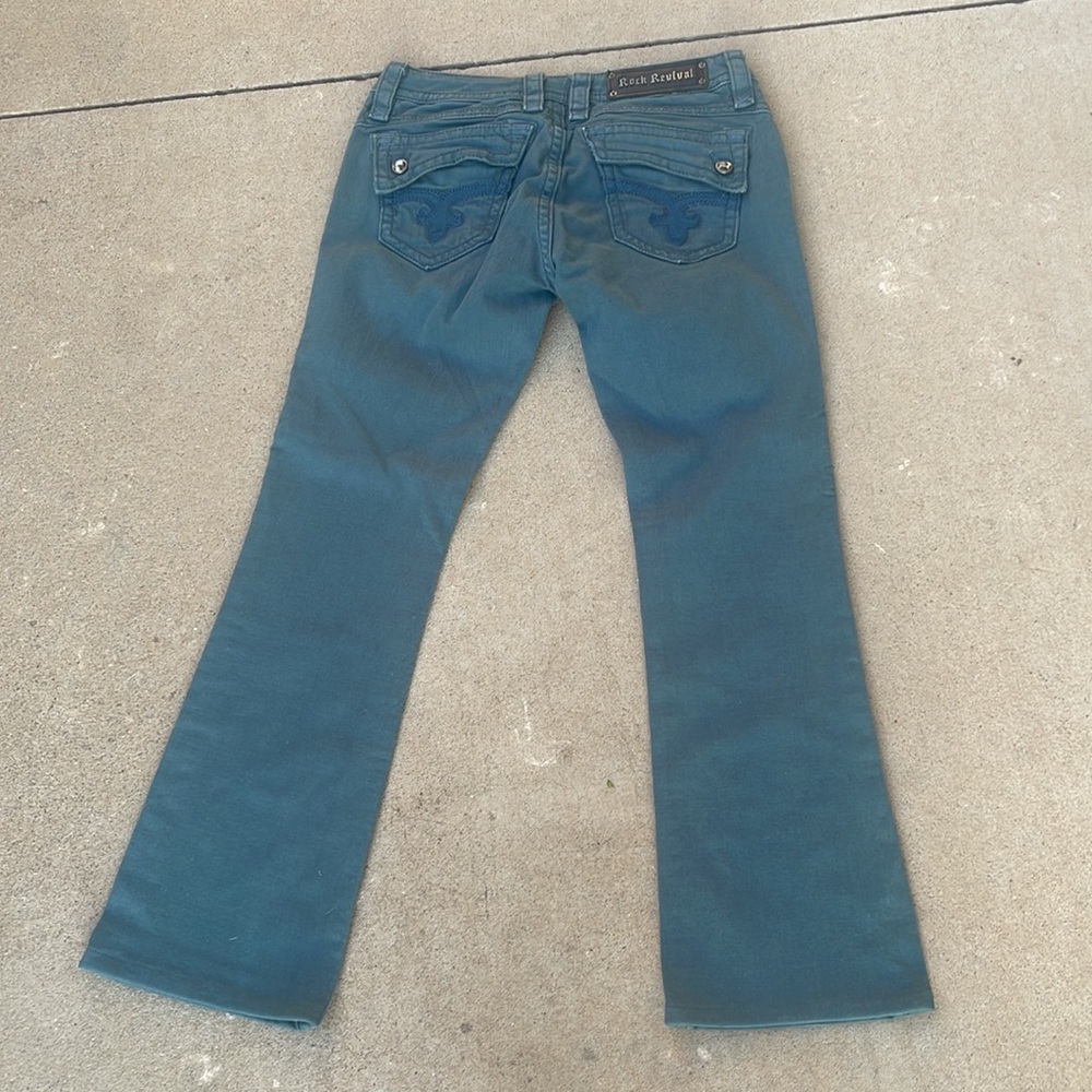 Rock Revival Blue Boot Cut Jeans